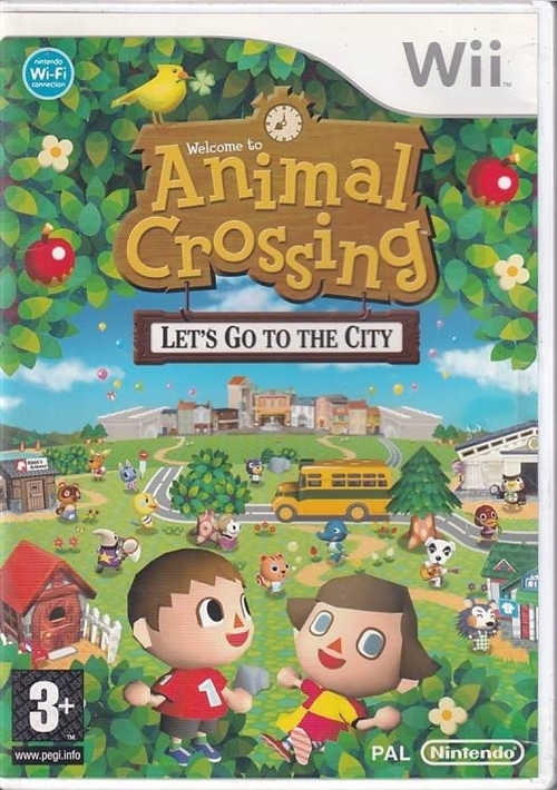 Animal Crossing - Lets go to the City - Wii (B Grade) (Genbrug)